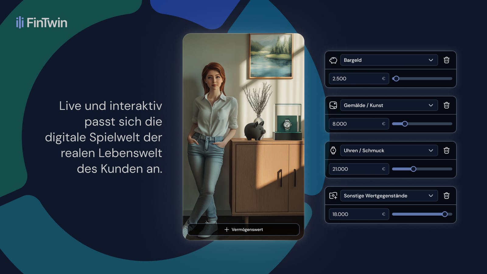 Die Spielwelt passt sich den Antworten des Kunden an