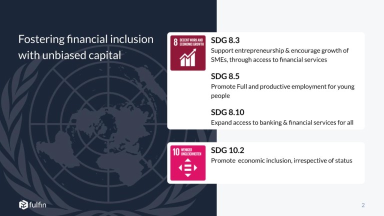 Impact ODD: incluziune financiară