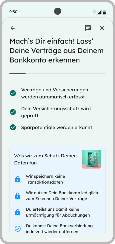 Conectarea unui cont bancar